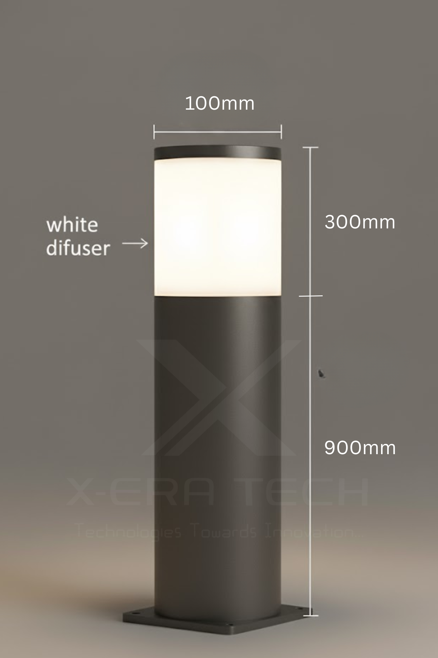 Decorative LED street light pole design 1